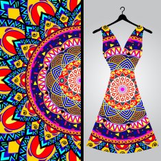 Designs for women's dress2 N4