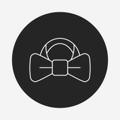 Necktie line icon N3