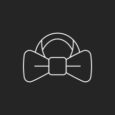 Necktie line icon N4