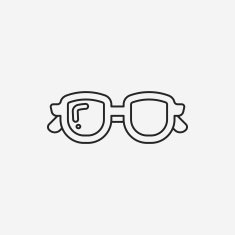 glasses line icon N13