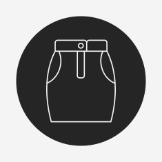 skirts line icon N6