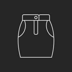 skirts line icon N7