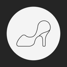 shoes line icon N19