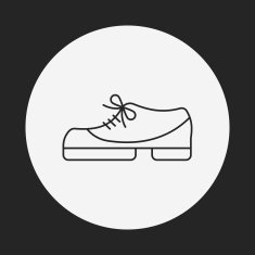 shoes line icon N23