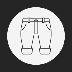 pants line icon N20