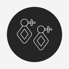 earring line icon N5