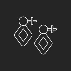 earring line icon N6