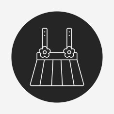 skirts line icon N14