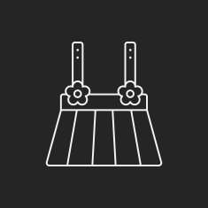 skirts line icon N15