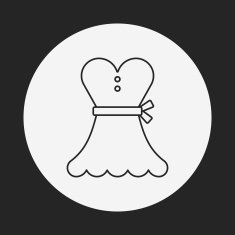 dress line icon N14