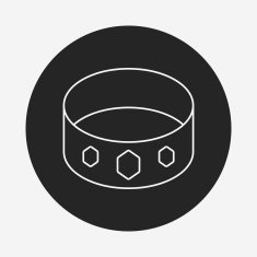 bracelets line icon N5