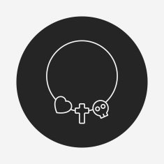 necklace line icon N6