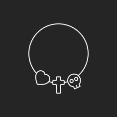 necklace line icon N7