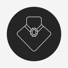 necklace line icon N10
