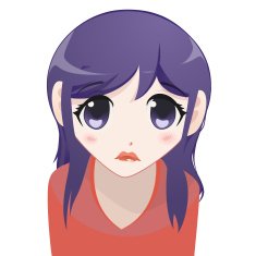 Manga Girl Illustration N6