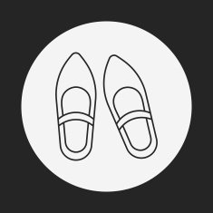 shoes line icon N31