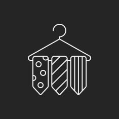 Necktie line icon N8
