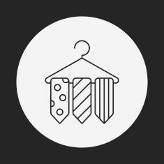 Necktie line icon N9