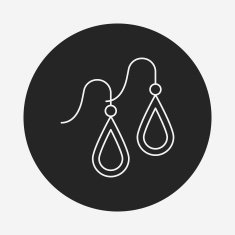 earring line icon N9