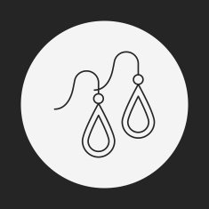 earring line icon N11