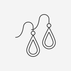 earring line icon N12
