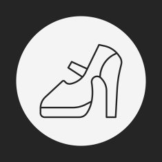 shoes line icon N43