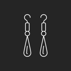earring line icon N14