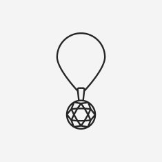 necklace line icon N21