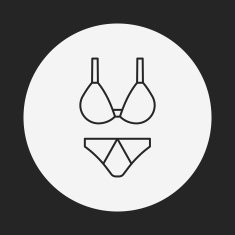 bikini line icon N6
