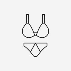 bikini line icon N7
