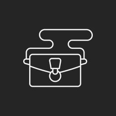 purse line icon N32