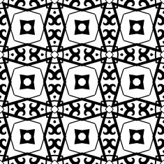 Black and white seamless pattern N79