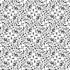 Black and white seamless pattern N81