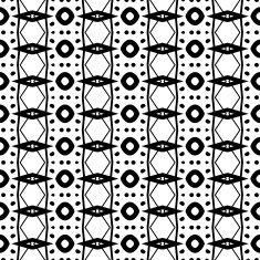 Black and white seamless pattern N83