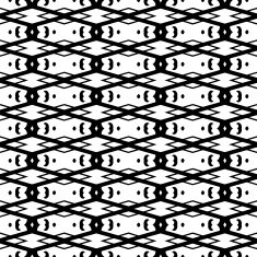 Black and white seamless pattern N87