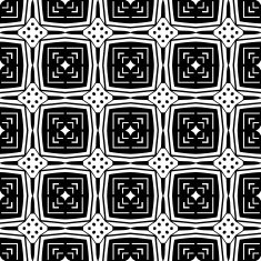 Black and white seamless pattern N88