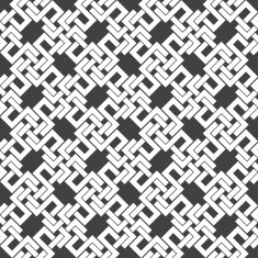 Seamless pattern of intersecting letters H N3