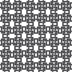 Seamless pattern of intersecting letters H N4