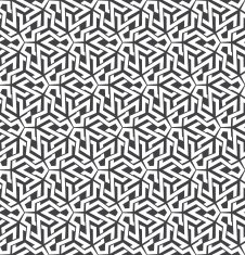 Seamless pattern of intersecting polygons N3