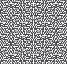 Seamless pattern of intersecting polygons N4