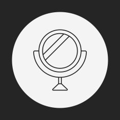 mirror line icon N22