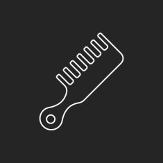 comb line icon N12