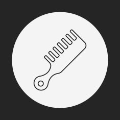 comb line icon N13