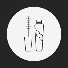 Mascara line icon N5