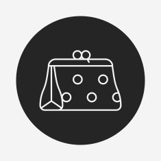 purse line icon N39