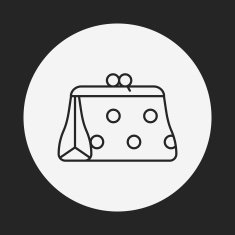 purse line icon N41