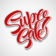 Super sale tag banner Vector illustration N8
