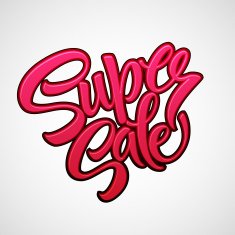 Super sale tag banner Vector illustration N9