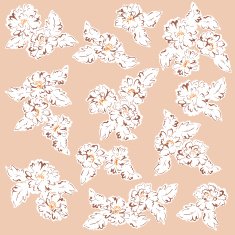 flower material N14