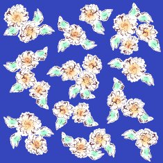 flower material N16